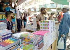 karachi schools hit by textbook shortage despite delay in academic term