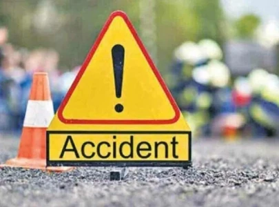 biker crushed under container in sher shah biker crushed under container in sher shah