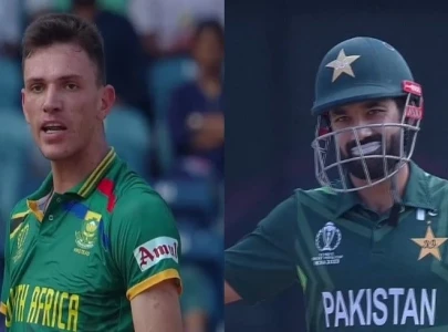 rizwan reaches odi milestone clashes with jansen