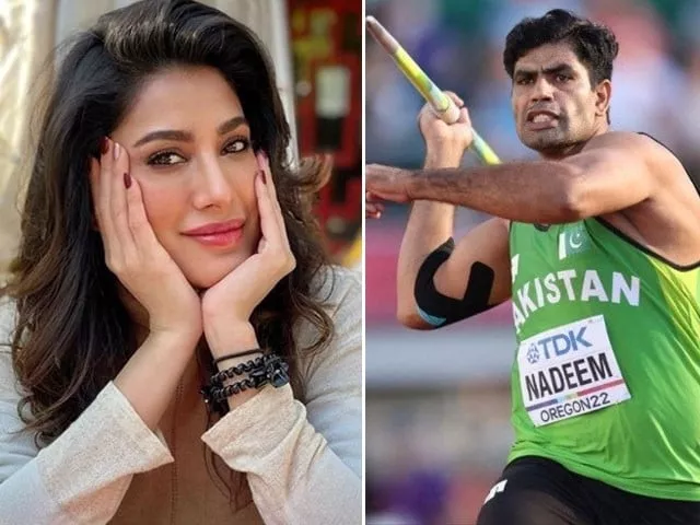 has mehwish hayat identified the perfect actor to play arshad nadeem has mehwish hayat identified the perfect actor to play arshad nadeem