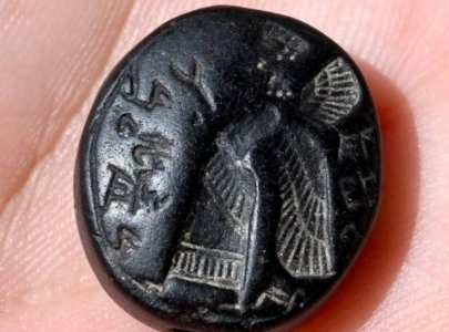 2 700 year old stone seal with hebrew inscription found in jerusalem