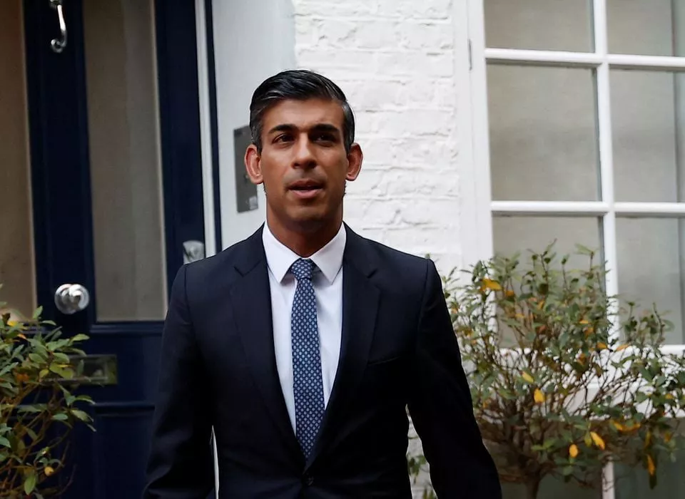 britain s conservative mp rishi sunak leaves his home address in london britain october 24 2022 reuters britain s conservative mp rishi sunak leaves his home address in london britain october 24 2022 reuters
