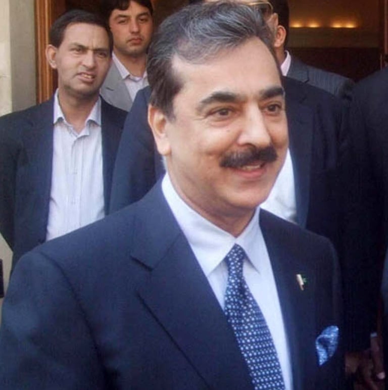 earthquake anniversary gilani reiterates support for kashmir