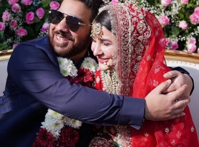 flushed in red areeba habib ties the knot in traditional fashion