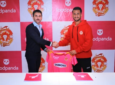 first ever partnership foodpanda and islamabad united team up for the mega tournament hbl psl 2022
