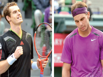 tennis murray battles back to down rafa