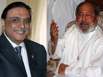 sindh cabinet zardari phones pagara says will address concerns