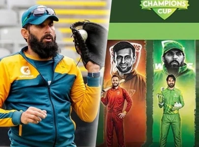 fans questions misbah s priorities as he exits champions cup mid event for charity event in us