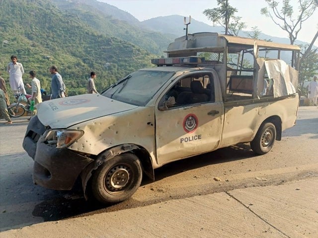 diplomatic escort hit by ied in swat