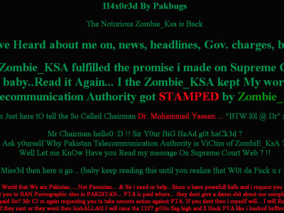 ban porn or else hacker penetrates pta site ban porn or else hacker penetrates pta site