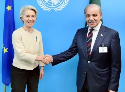 pm shehbaz meets imf managing director world bank and eu presidents during unga session