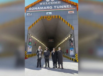 modi opens strategic tunnel to china border