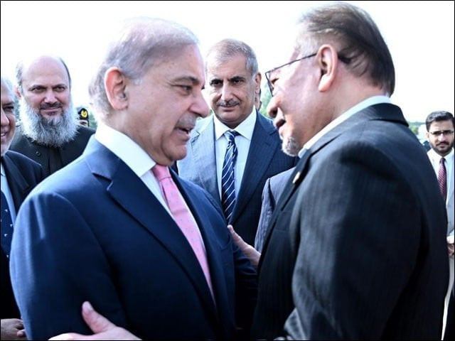 malaysian pm departs after completing his pakistan visit