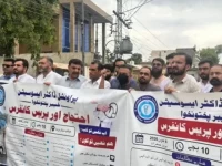 k p doctors demand 100 pay hike