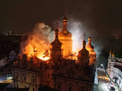 historic kyiv monastery damaged historic kyiv monastery damaged