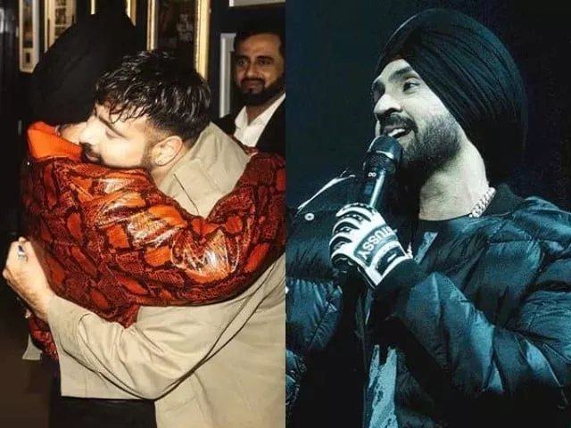 badshah makes surprise appearance at diljit dosanjh s london concert badshah makes surprise appearance at diljit dosanjh s london concert