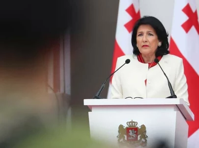 georgian president calls election results russian special operation georgian president calls election results russian special operation