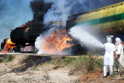 burning cash insurance and not terrorism suspected in nato oil tanker attack