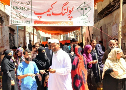 i voted at na 246 and this is what i saw