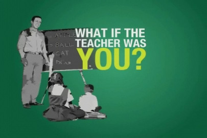 video of the day teach to change lives
