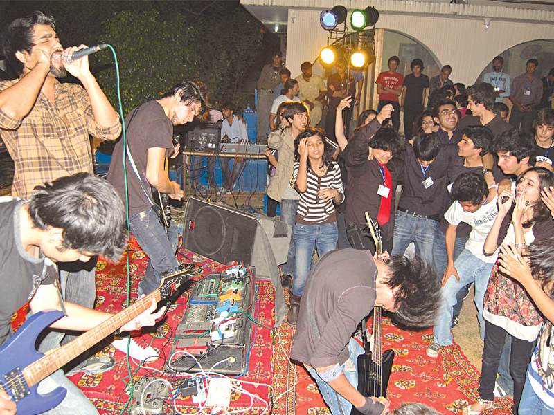 fundraiser at khaldunia upcoming music bands wheeled in at the last minute save the day