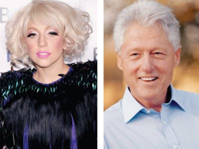gaga serenades clinton with bill romance gaga serenades clinton with bill romance