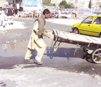 beautification drive roads to be repaired in gilgit