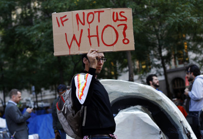 occupy wall street from a single hashtag a protest circled the world