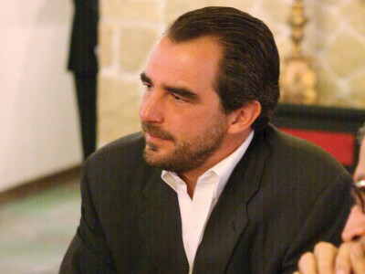 not a myth greek prince on short visit to karachi