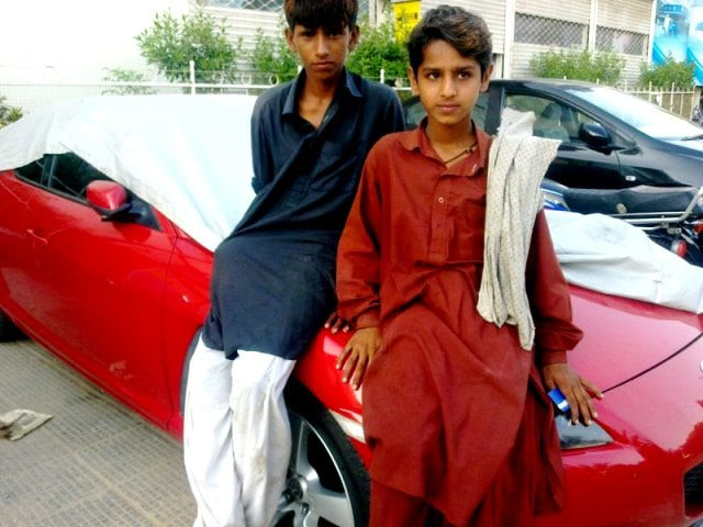 two brave boys