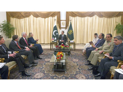 clear on both ends us talks war pakistan preaches peace