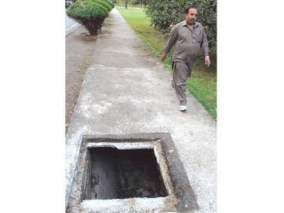 death trap open manhole devours seven year old boy