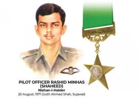 tribute paid to rashid minhas shaheed