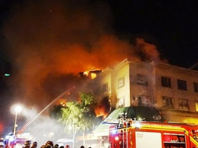 fire in hotel room creates panic fire in hotel room creates panic