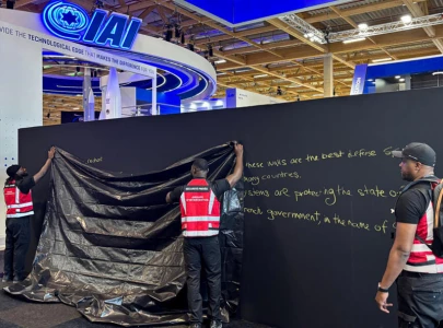 france shuts israeli weapons booths at paris air show france shuts israeli weapons booths at paris air show