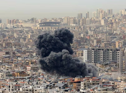 israel strikes beirut suburb in first heavy bombing since november truce israel strikes beirut suburb in first heavy bombing since november truce