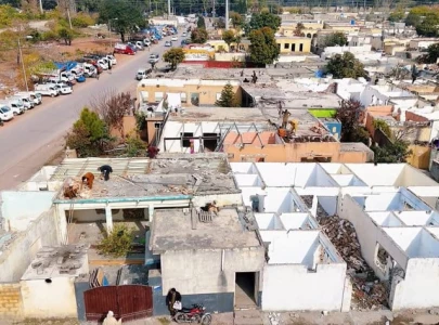 encroached land reclaimed near diplomatic enclave