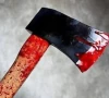 woman axed to death by husband