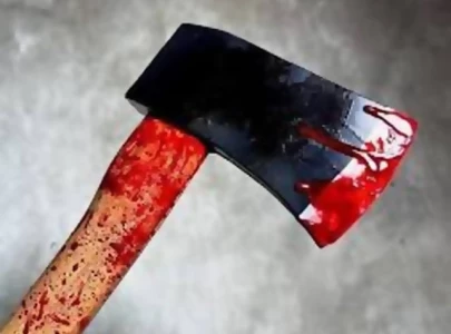 woman axed to death by husband