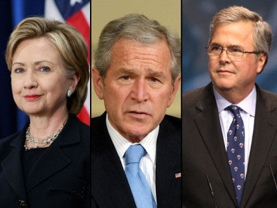 hillary clinton versus jeb bush who is the lesser of the two evils