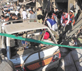 14 injured second blast in two days spreads terror in peshawar 14 injured second blast in two days spreads terror in peshawar