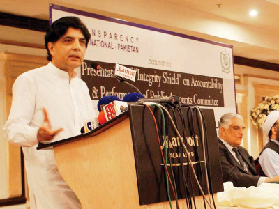 transparency international seminar pml n leader scotches talk of deal with military transparency international seminar pml n leader scotches talk of deal with military