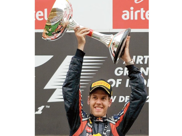 formula one vettel wins inaugural indian gp formula one vettel wins inaugural indian gp
