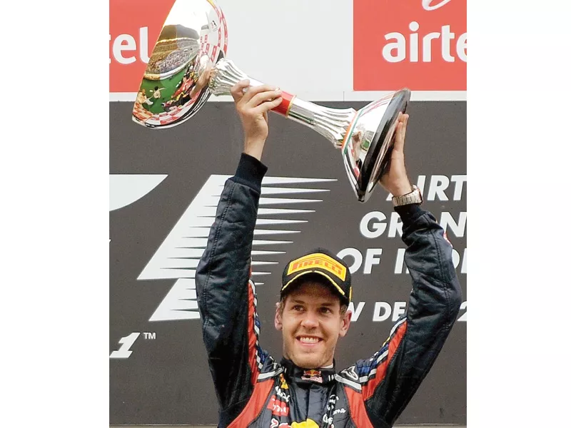 formula one vettel wins inaugural indian gp formula one vettel wins inaugural indian gp