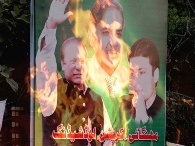 about nine pml n offices set on fire across sindh about nine pml n offices set on fire across sindh