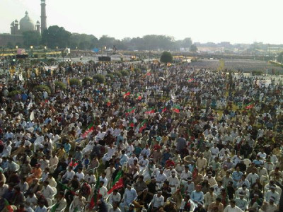 intelligence agencies at pti rally fight over turnout intelligence agencies at pti rally fight over turnout