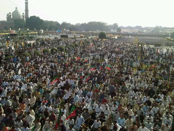 intelligence agencies at pti rally fight over turnout intelligence agencies at pti rally fight over turnout