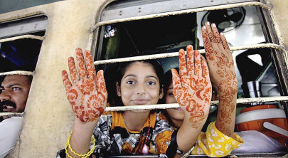 all aboard in mass exodus from karachi trains and buses less reliable but cheaper