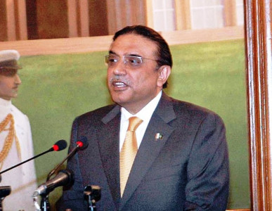 zardari emphasises restraint to avoid straining pak us alliance