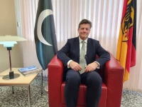 a picture of german consul general thomas e schultze photo handout